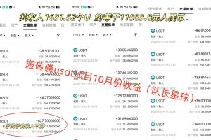 搬砖赚USDT，稳定项目，无需本金投入，一个月赚1万以上